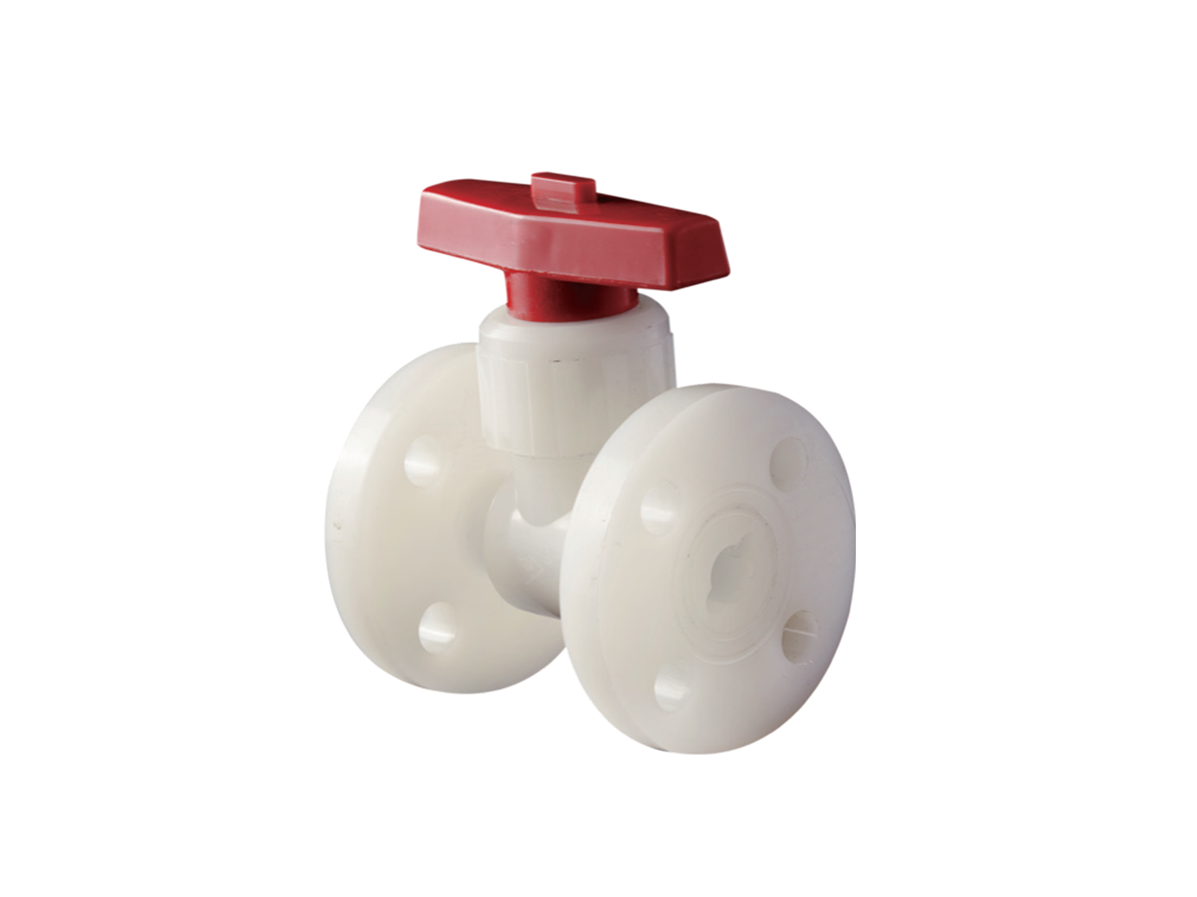 PVDF Flanged Ball Valve